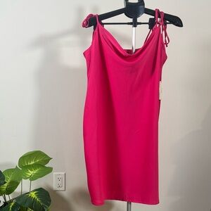 ELOQUII Pink Slip Dress